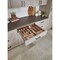 Rev-A-Shelf Drawer Insert, Walnut Veneer, Dark Brown, 21.13 in W, 2.38 in H, 22 in D, 22 in L, Dark Brown 4WUT-WN-3SH - alternate 3